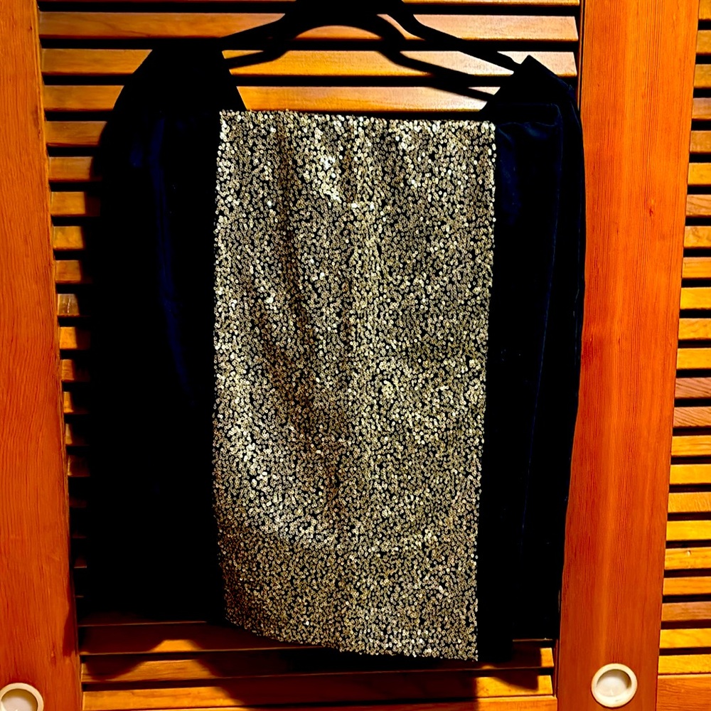 Torrid Sequin Inset Skirt